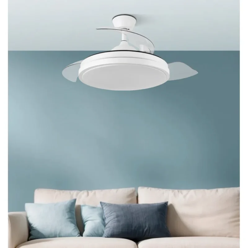 Ventilador Techo Fabrilamp Escorpion Blanco 107d 59w