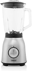 Batidora Vaso Princess 212091 1000W V/C Inox