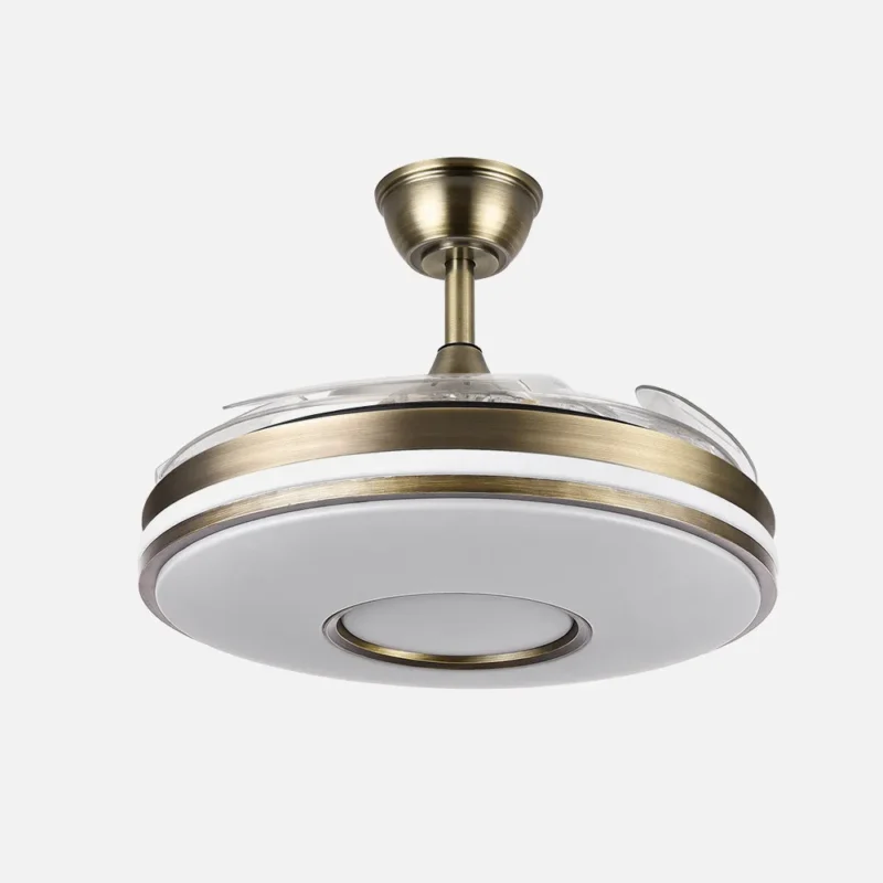 Ventilador Techo Fabrilamp Dani Cuero 107d 59w - Imagen 3