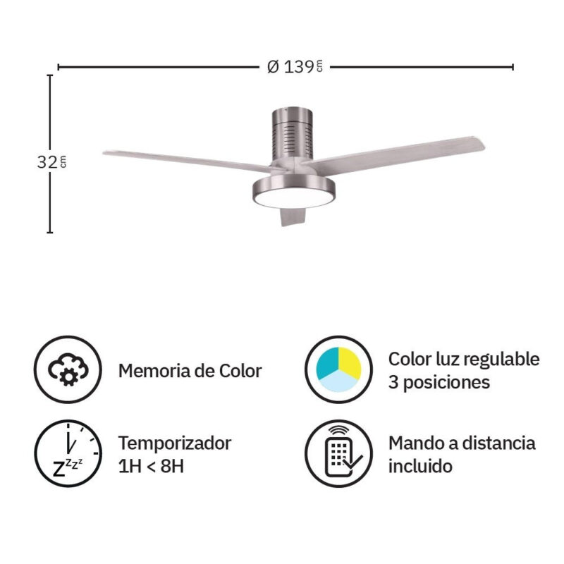 Ventilador Techo Fabrilamp Pax - Imagen 2