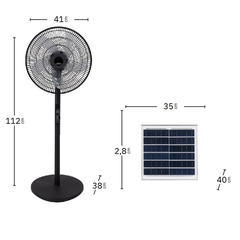 Ventilador Fabrilamp Rialto - Imagen 2