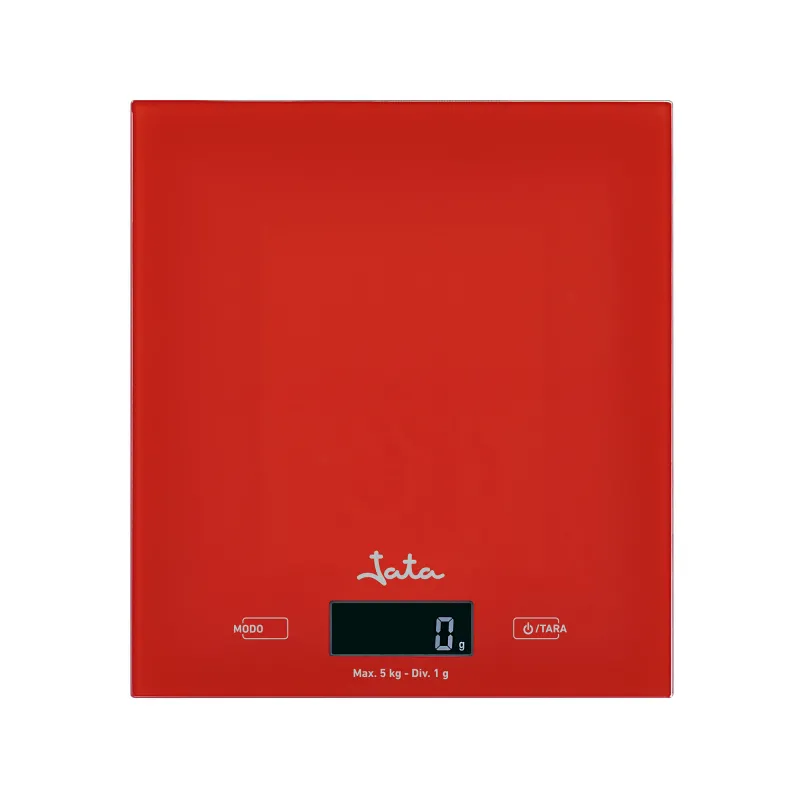 Balanza Cocina Jata 729R Roja