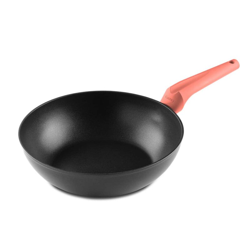 Wok Castey Red 28CM RE-W28