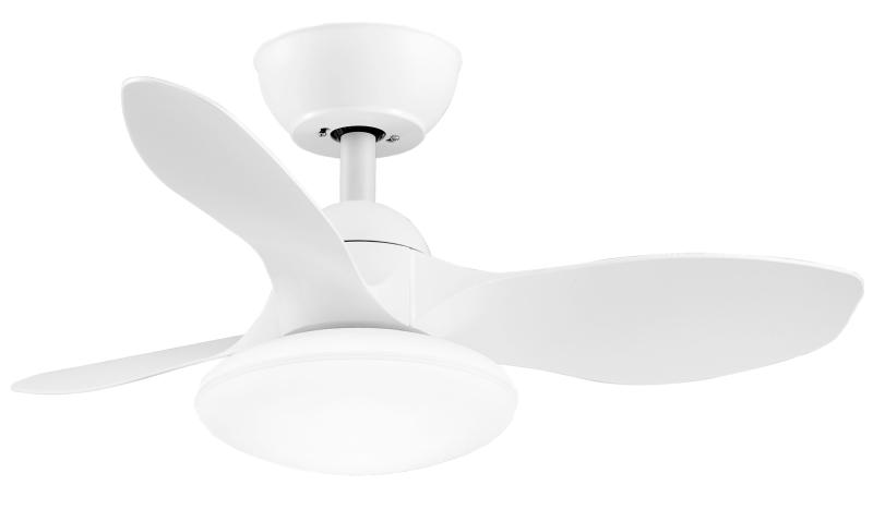 Ventilador Techo FABRILAMP Paramo Blanco 40CM