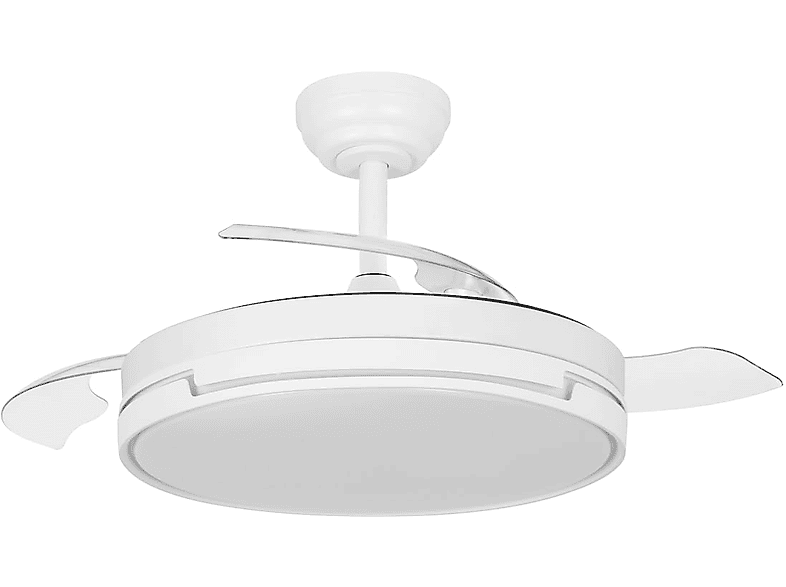 Ventilador Techo FABRILAMP Papiro 91D Blanco/Gris