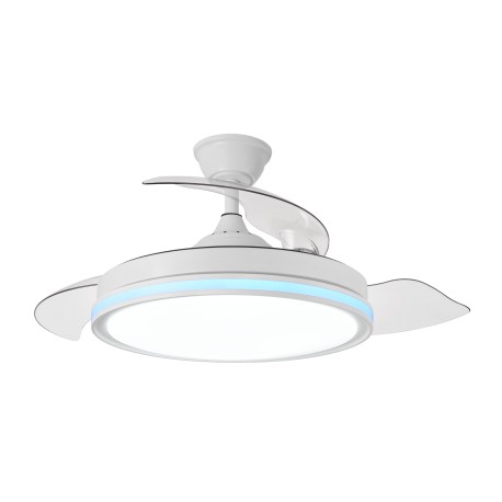 Ventilador Techo FABRILAMP Cacique 107D Blanco