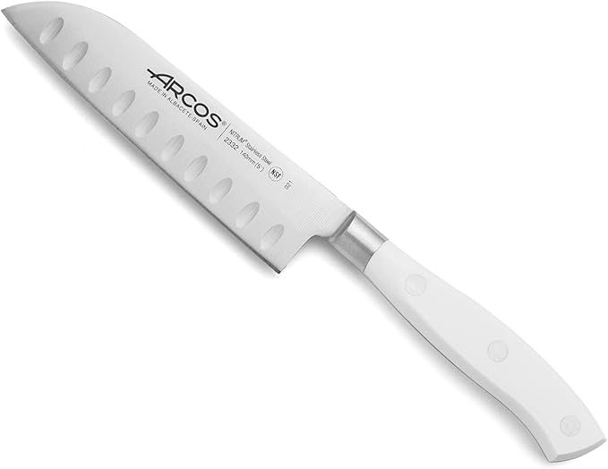 Cuchillo Arcos Artika Santokuo 170MM Blanco