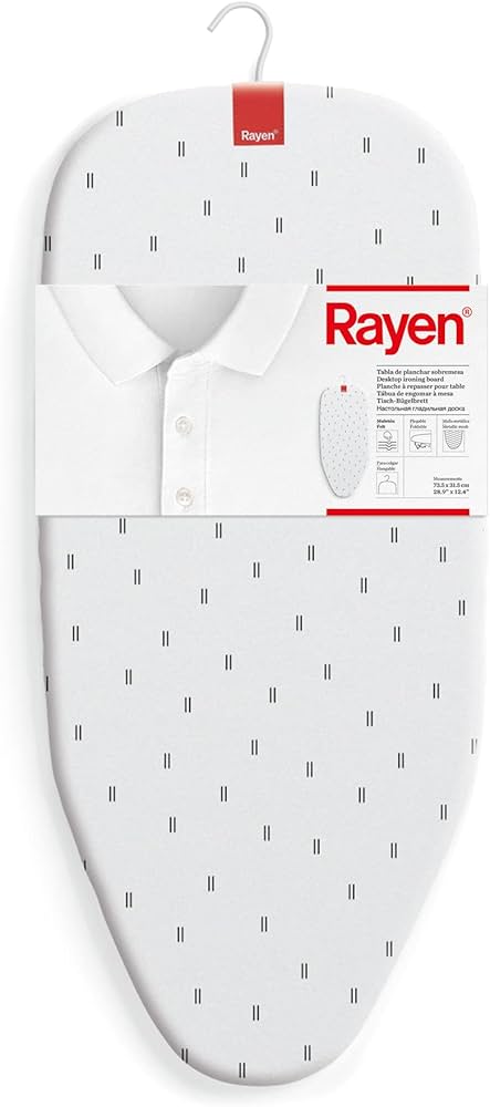 Tabla Planchar Rayen Sobre Mesa
