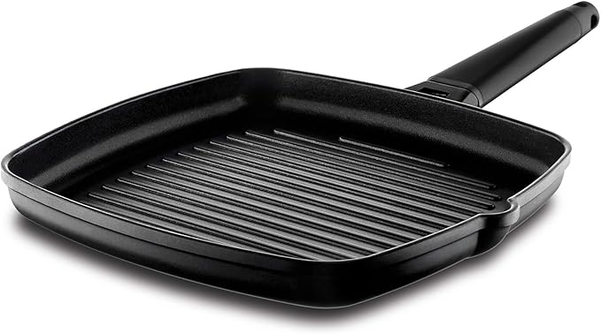 Asadora Castey Antracita Grill 28 cm