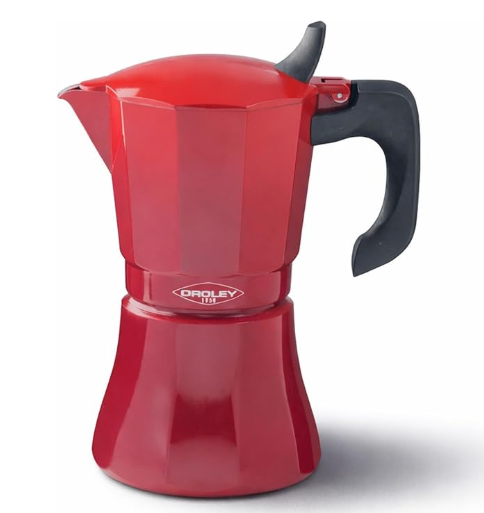 Cafetera Oroley Roja 6T