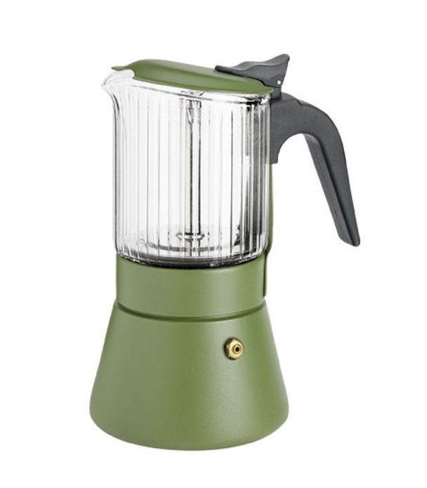 Cafetera Inoxibar Clair 6T Verde